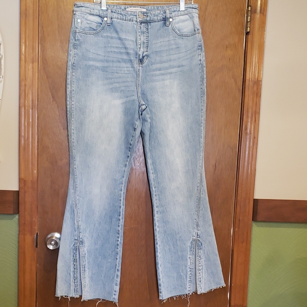 Liverpool Hannah Flare Light Blue Jeans